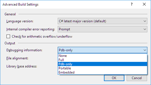 Pdb Buildsettings